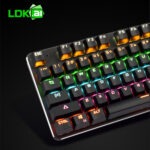 G100-MECHANICAL-SET SET G100 MECHANICAL LUMINOUS MOUSE AND KEYBOARD RGB LDK.ai G100 Wired Gaming Keyboard & Mouse Set — 104-Key Blue Switch Mechanical Keyboard With 6-Color Breathing Backlight, USB Interface, 3-Key Gaming Mouse | BLACK