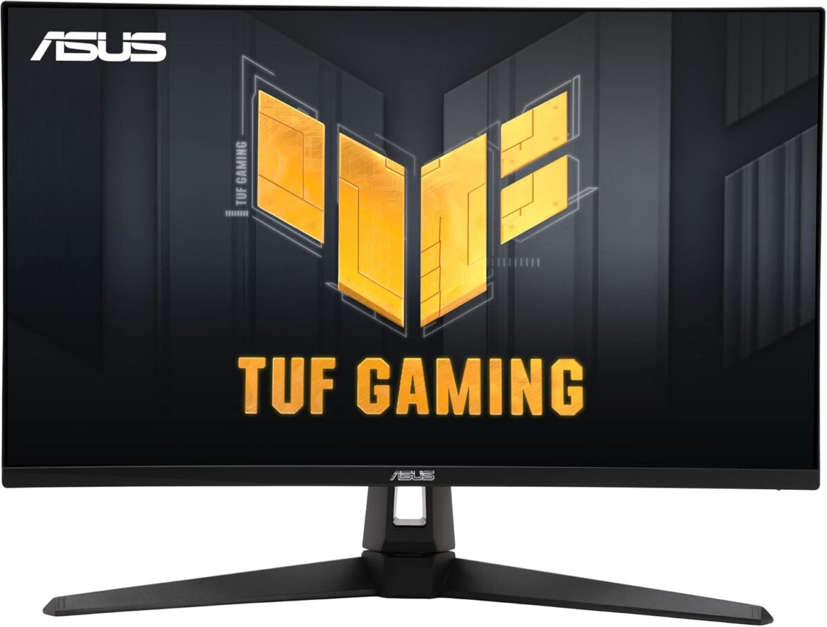 VG27AQL5A ASUS TUF Gaming Series 5 - VG27AQL5A Gaming Monitor – 27-inch, QHD(2560x1440), 210Hz(OC), Fast IPS, ELMB SYNC, 0.3ms GTG (min.), Stereo speaker, DisplayWidget Center, Gaming AI, Height Adjustment