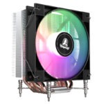 Segotep K6 SE Black ARGB CPU Air Cooler with 120mm Pre-Locked ARGB Fan, 6×6mm Copper Heat Pipes, Offset Heat Pipe Design, 145mm Tower, Quiet 28.6dB Operation, Intel LGA115X/1200/1700/1851 Compatible - Image 8