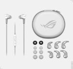 ROG Cetra II Core 3.5mm Gaming Earbuds – ASUS Essence Drivers, Deep Bass, Ergonomic LSR Comfort Fit, Metal Housing, In-Line Controls, Multi-Platform Support (PC/PS5/Xbox/Switch) Moon Light White - Image 8