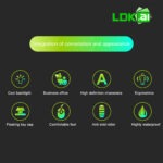 G100-MECHANICAL-SET SET G100 MECHANICAL LUMINOUS MOUSE AND KEYBOARD RGB LDK.ai G100 Wired Gaming Keyboard & Mouse Set — 104-Key Blue Switch Mechanical Keyboard With 6-Color Breathing Backlight, USB Interface, 3-Key Gaming Mouse | BLACK