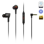 ROG Cetra II Core 3.5mm Gaming Earbuds – ASUS Essence Drivers, Deep Bass, Ergonomic LSR Comfort Fit, Metal Housing, In-Line Controls, Multi-Platform Support (PC/PS5/Xbox/Switch) - Image 2