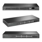 TL-SG3428X JETSTRESM 24-PORT GIGABIT MANAGED SWITCH WITH 4 10GE JetStream TL-SG3428X 24-Port Gigabit L2+ Managed Switch With 4× 10GE SFP+ Slots, Omada SDN Cloud Management, Static Routing, Advanced Security, QoS & IPv6 Support