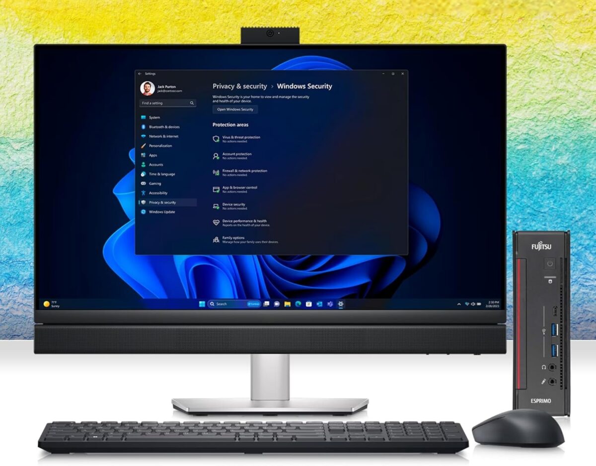 Fujitsu Q556-USFF Intel Core i5-7500T | 8GB DDR4 RAM | 256GB SSD | Windows 10 Pro | Compact Black Mini Desktop | Reliable Performance, Business-Grade Build, Tested & Certified |  USED - Image 6