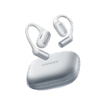 UGREEN FitBuds White Open-Ear Wireless Earbuds with Bluetooth 6.0, Dual Connection, IPX5 Resistance, Metal-Silica Build, USB-C Fast Charging, Ambient-Aware Sports Design - Image 3