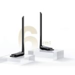 UGREEN-CM496-90339 UGREEN AC650 WIRELESS USB ADAPTER UGREEN USB 2.0 WiFi Adapter AC650 Dual-Band Wireless Dongle with 6dBi High-Gain Rotatable Antenna | 2.4GHz 200Mbps + 5GHz 433Mbps | 802.11ac for PC/Laptop Windows XP–11 | 90302