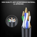 UTP-V-LINK-OUTDOOR NETWORK CABLE CAT 6 UTP V-LINK 300M OUTDOOR V-LINK  UTP Rj45 Cat6 Ethernet Network Shielded Gigabit Outdoor Cable  ,Waterproof , Anti-jamming Weather Resistant Lan Cable - 300 meters 