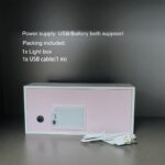 Meliodas RGB Anime Paper-Cut Shadow Lightbox [21 x 9.3 x 6cm] From The Seven Deadly Sins With Layered Art Design, 16 RGB Lighting Modes, White MDF Wood Frame, USB Power, And Remote Control 