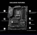 MSI X870 GAMING PLUS WIFI AM5 ATX Motherboard With AMD X870 Chipset, AM5 Socket, 4x DDR5 8200+ MT/s OC, PCIe 5.0, USB4 40Gbps, Wi-Fi 7, 5G LAN 