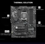 MSI X870 GAMING PLUS WIFI AM5 ATX Motherboard With AMD X870 Chipset, AM5 Socket, 4x DDR5 8200+ MT/s OC, PCIe 5.0, USB4 40Gbps, Wi-Fi 7, 5G LAN 