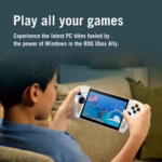 ASUS ROG Xbox Ally Handheld Gaming Console With Ryzen Z2 A, 16GB LPDDR5, 512GB NVMe SSD, 7” FHD 120Hz FreeSync Display, Windows 11, Wi-Fi 6E | WHITE ~ RC73YA-XB_ALLY.Z2A.16