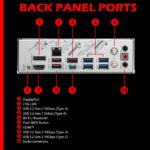 MSI B650M Gaming Plus WiFi Micro-ATX Motherboard With AMD B650 Chipset, 4x DDR5 UDIMM 7200+MHz OC, PCIe 4.0, Dual M.2, Wi-Fi 6E, Bluetooth 5.3, 2.5G LAN , Supports Ryzen 9000/ 8000/ 7000 Series Processors