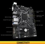 GIGABYTE H310M S2 2.0 (Rev. 1.0) DDR4 Micro ATX  Motherboard : LGA1151 Intel H310 PCIe 3.0, 2 x DDR4 DIMM up to 32GB 2666/2400/2133 MHz , Gaming LAN ,Ultra Durable ,  For 9th/8th Gen Processors