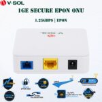V.SOL V2801RE 1GE Secure EPON ONU With 1.25Gbps EPON, Rogue ONU Protection, Bridge And Router Modes, Wide Temperature Design, PX20+ Optical Interface, And Advanced Firewall