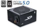 SAMA XP1000 1000W ATX 3.0 Power Supply With 80 Plus Platinum Efficiency PCIe 5.0 12VHPWR Fully Modular Design ECO 140mm Fan And RTX 4090 Support