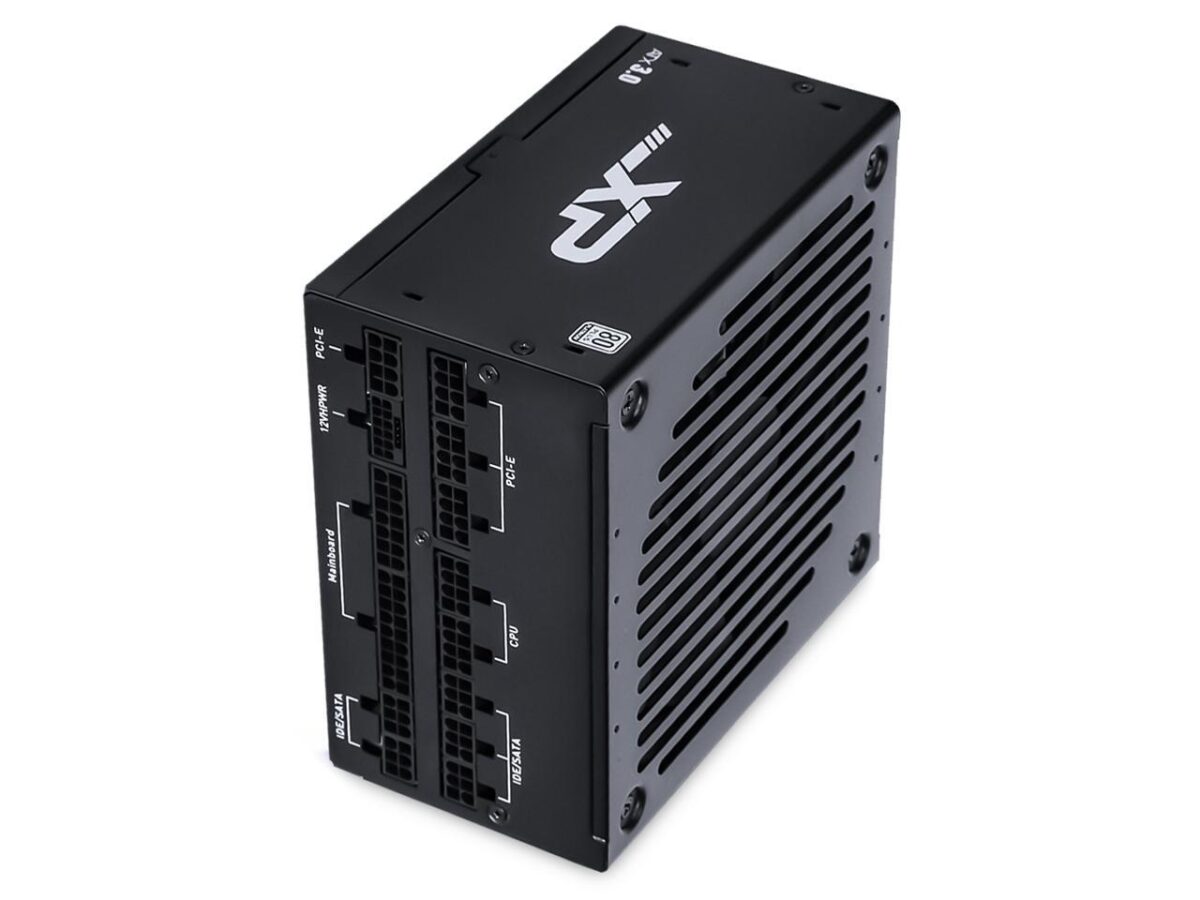 SAMA XP1000 1000W ATX 3.0 Power Supply With 80 Plus Platinum Efficiency PCIe 5.0 12VHPWR Fully Modular Design ECO 140mm Fan And RTX 4090 Support