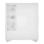 darkFlash DY460 ATX Full-Tower Gaming Case With 330° Full-View Tempered Glass, 4 ARGB Pre-Installed Fans, Dual-Chamber Layout, 400mm GPU Support, 360mm Radiator, USB-C | White - Image 7