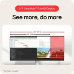 LG 29-inch UltraWide 21:9 WFHD (2560x1080) IPS Display with built-in stereo speakers, HDR10, 100Hz Refresh Rate  1ms , sRGB 99%, USB Type-C™ , Tilt Stand  | WHITE ~ 29U531A-W 