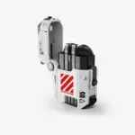 GravaStar Sirius P5 Wireless Earbuds With 12mm Dynamic Drivers, Bluetooth 5.2, 48ms Gaming Mode, Interchangeable Shell Charging Case, ENC Calling, 30-Hour Playtime, IPX4 | Defense Mecha White 