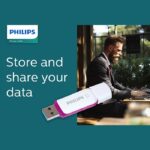 Philips USB Flash Drive 64GB Snow Edition USB 3.0, High-Speed Data Transfer, LED Activity Indicator, Plug And Play Storage, Colorful Design | FM64FD75B