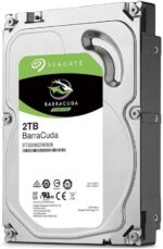 Seagate BarraCuda 2TB 3.5" Internal Hard Drive – 7200RPM SATA3 HDD, High-Speed Performance, Reliable Storage for Desktop PCs, Data Recovery Support, Silver - Image 3