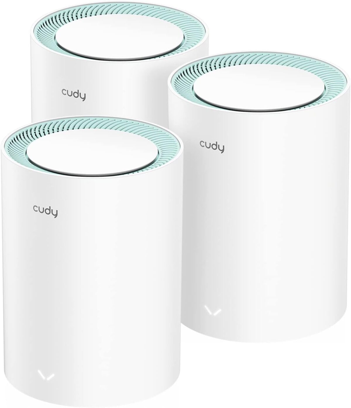 CUDY AX1500 Mesh Wi-Fi 6 System (3-Pack) Dual-Band Gigabit Router, Whole Home Coverage, Fast Roaming, VPN Support, App & Cloud Control - Image 2