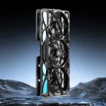 Yeston x GravaStar Radeon RX 9070 XT Mercury Nova OC 16GB GDDR6 PCIe 5.0 Graphics Card With Navi48 4nm Core, 3060MHz Boost Clock, Triple 8-Pin Power, Vapor Chamber Cooling, ARGB Design