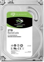 Seagate BarraCuda 2TB 3.5" Internal Hard Drive – 7200RPM SATA3 HDD, High-Speed Performance, Reliable Storage for Desktop PCs, Data Recovery Support, Silver