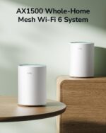 CUDY AX1500 Mesh Wi-Fi 6 System (3-Pack) Dual-Band Gigabit Router, Whole Home Coverage, Fast Roaming, VPN Support, App & Cloud Control - Image 3
