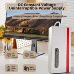 GSAN 90W Portable UPS Backup Power Supply 12V 7500mA With Zero-Delay Switching, LED Battery Display, Dual Output, Silent Operation, CE FCC Certified