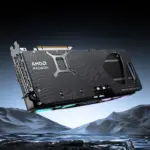 Yeston x GravaStar Radeon RX 9070 XT Mercury Nova OC 16GB GDDR6 PCIe 5.0 Graphics Card With Navi48 4nm Core, 3060MHz Boost Clock, Triple 8-Pin Power, Vapor Chamber Cooling, ARGB Design