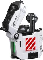 GravaStar Sirius P5 Wireless Earbuds With 12mm Dynamic Drivers, Bluetooth 5.2, 48ms Gaming Mode, Interchangeable Shell Charging Case, ENC Calling, 30-Hour Playtime, IPX4 | Defense Mecha White 