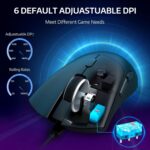 ATTACK SHARK R1 Wireless Gaming Mouse 59g Superlight, PixArt PAW3311 18,000 DPI Sensor, Tri-Mode Wired/2.4G/BT5.2, 65-Hour Battery, 1000Hz - Image 9