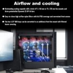 FD-C-DEF7X-01 FRACTAL DESIGN DEFINE 7 XL BLACK FULL TOWER GAMING CASE Fractal Design Define 7 XL Black Solid Full Tower Case With Dual-Layout Interior, E-ATX Compatibility, 18-Drive Storage Support, Massive Cooling Flexibility, Sound-Damped Panels , For Ai Gaming ,  Double Processor , Double Optical Drive,  Server Build 