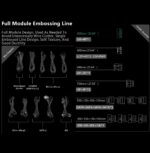 SAMA XP1000 1000W ATX 3.0 Power Supply With 80 Plus Platinum Efficiency PCIe 5.0 12VHPWR Fully Modular Design ECO 140mm Fan And RTX 4090 Support