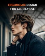 GravaStar Sirius Plus True Wireless Earbuds With Bluetooth 5.3, Hybrid ANC, 10mm Dynamic Drivers, RGB Ambient Lighting, 28-Hour Playtime, IPX4 Water Resistance | P9 PLUS ~ BLACK 