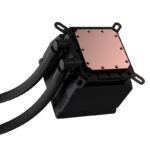 LOVINGCOOL DP-360-01 Liquid Cooler With 4.0-inch Magnetic Large Screen , 3x 120mm PWM ARGB 5V Fan With Infinity Mirror Design , 2600 RPM Pump Speed , 67 CFM , 26dBA | BLACK