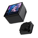 LOVINGCOOL DP-360-01 Liquid Cooler With 4.0-inch Magnetic Large Screen , 3x 120mm PWM ARGB 5V Fan With Infinity Mirror Design , 2600 RPM Pump Speed , 67 CFM , 26dBA | BLACK