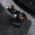 GravaStar Sirius Plus True Wireless Earbuds With Bluetooth 5.3, Hybrid ANC, 10mm Dynamic Drivers, RGB Ambient Lighting, 28-Hour Playtime, IPX4 Water Resistance | P9 PLUS ~ BLACK 