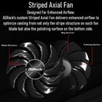 ASRock AMD Radeon RX 9070 XT Challenger 16GB GDDR6 Triple-Fan GPU With RDNA 4, 64 CUs, 2970 MHz Boost, 20Gbps Memory, HDMI 2.1b, DP 2.1a, 2×8-Pin Power, Metal Backplate – RX9070XT CL 16G