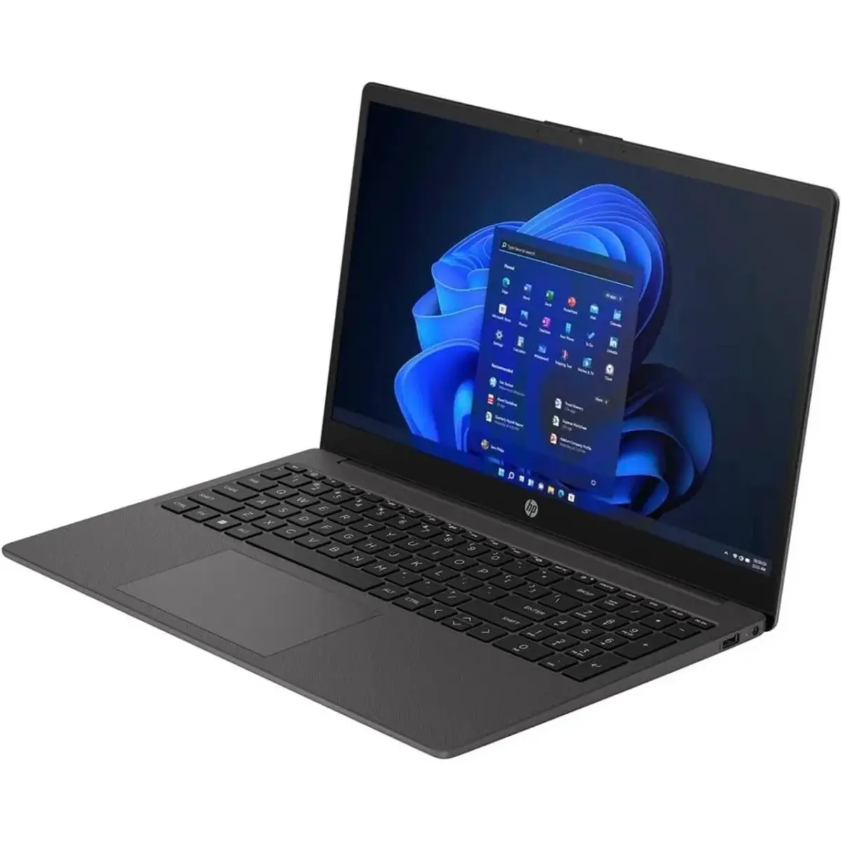 HP 250 G10 :  Intel® Core i5-1334U | 8GB DDR4 RAM, 512GB NVMe® SSD | Integrated Graphics | 15.6-inch FHD IPS Display | DOS | En/AR Keyboard | Dark Ash Silver ~ AK9P9AT#ABB