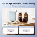 NIIMBOT D11 New Version Label Maker Machine with Tape,300DPI Bluetooth Label Printer, Portable Thermal Printer,Sticker Maker for Organizing Home Office School,Blue