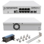 MikroTik CRS310-8G+2S+IN 8×2.5G Ethernet Switch With Dual 10G SFP+ Ports, Dual-Core ARM CPU, Marvell 98DX226S Chip, 256MB RAM, USB, Rackmount Support, RouterOS v7 L5