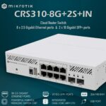 MikroTik CRS310-8G+2S+IN 8×2.5G Ethernet Switch With Dual 10G SFP+ Ports, Dual-Core ARM CPU, Marvell 98DX226S Chip, 256MB RAM, USB, Rackmount Support, RouterOS v7 L5