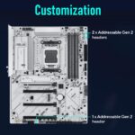 90MB1M10-MVAAY0 ASUS B850 MAX GAMING WIFI W AM5 MOTHERBOARD ASUS B850 MAX GAMING WIFI W - AMD AM5 ATX Motherboard, For Ryzen 9000/8000/7000, DDR5 8000+ MT/s, PCIe 5.0 x16, Triple M.2, WiFi 6E, 2.5Gb LAN, USB 10Gbps Type-C, DisplayPort, HDMI, BIOS FlashBack, Aura Sync