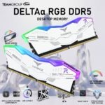 TEAMGROUP T-FORCE DELTA α  64GB RGB DDR5 RAM Kit (2x 32GB) 6000MHz (PC5 48000)  CL38 1.35V,  Intel XMP 3.0 Compatible , AMD EXPO One-Click Overclocking  | WHITE ~ FF8D564G6000HC38JDC01