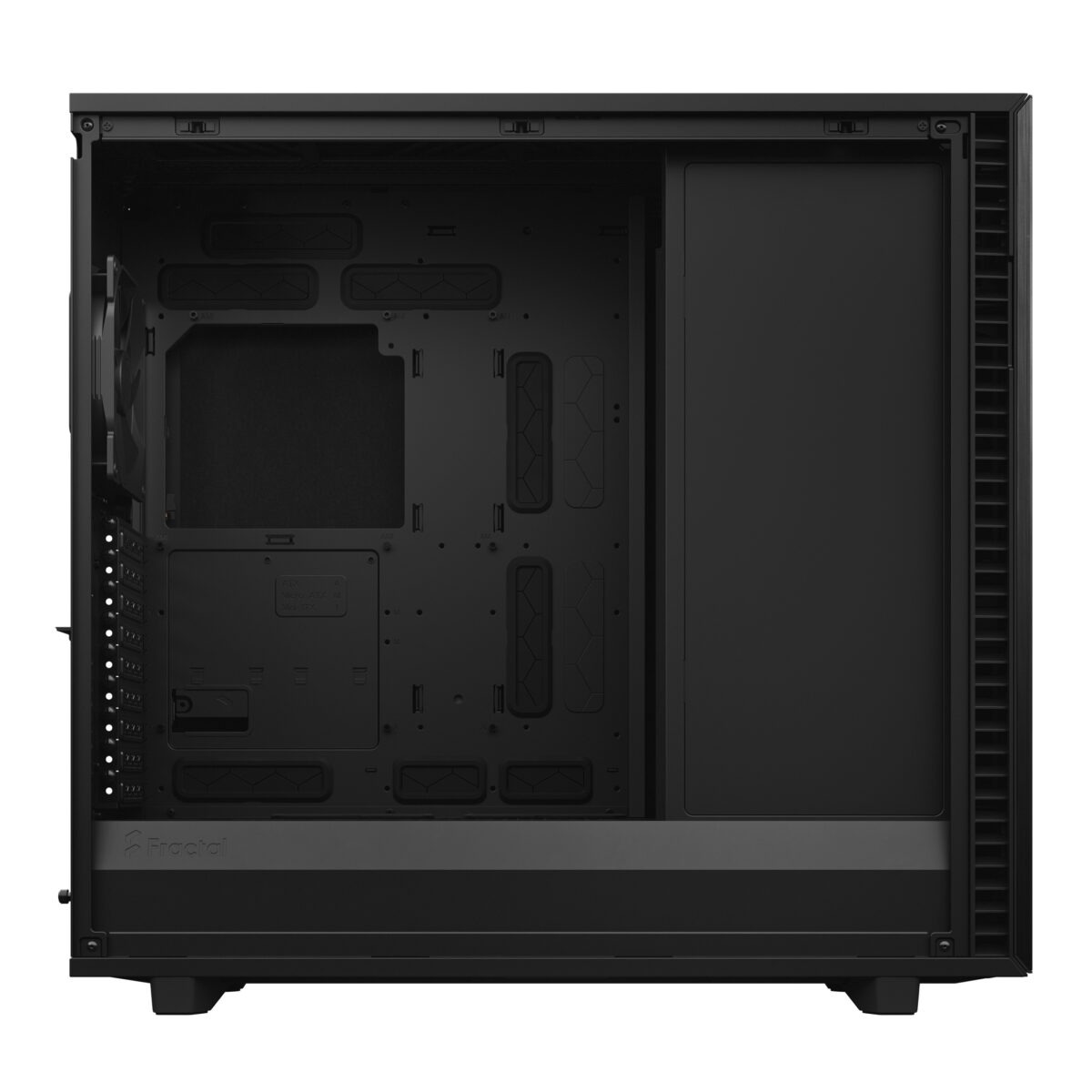 FD-C-DEF7X-01 FRACTAL DESIGN DEFINE 7 XL BLACK FULL TOWER GAMING CASE Fractal Design Define 7 XL Black Solid Full Tower Case With Dual-Layout Interior, E-ATX Compatibility, 18-Drive Storage Support, Massive Cooling Flexibility, Sound-Damped Panels , For Ai Gaming ,  Double Processor , Double Optical Drive,  Server Build 