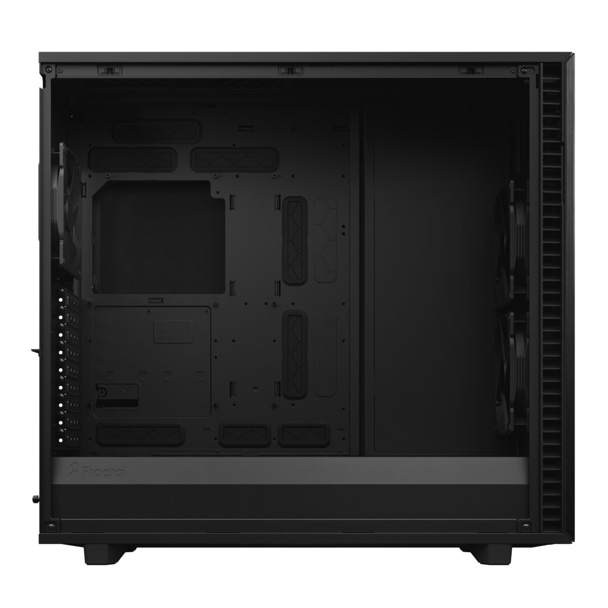 FD-C-DEF7X-01 FRACTAL DESIGN DEFINE 7 XL BLACK FULL TOWER GAMING CASE Fractal Design Define 7 XL Black Solid Full Tower Case With Dual-Layout Interior, E-ATX Compatibility, 18-Drive Storage Support, Massive Cooling Flexibility, Sound-Damped Panels , For Ai Gaming ,  Double Processor , Double Optical Drive,  Server Build 