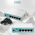 MikroTik hEX Refresh Dual-Core ARM Router With 5x Gigabit Ports, 512MB RAM, USB Storage Support, PoE-In, Passive Cooling, RouterOS v7 | E50UG 