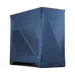 FD-C-ERA2N-03 FRACTAL DESIGN ERA 2 MINI-ITX MIDNIGHT BLUE CASE Fractal Era 2 Midnight Blue Mini-ITX Case With Anodized Aluminum Body, Walnut Top Panel, PCIe 4.0 Riser, 280 Mm AIO Support, Dual Aspect PWM Fans, 4×2.5-Inch Drive Mounts, 3-Slot GPU Support ~ FD-C-ERA2N-03